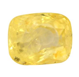 NATURAL UNHEATED UNTREATED YELLOW SAPPHIRE (PUKHRAJ) 6.13 CTS (1054)